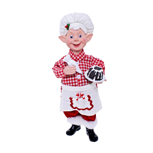 Ronis Elf Standing Chef Pudding 30cm