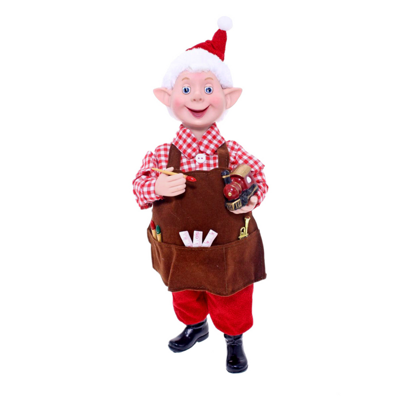 Ronis Elf Standing Workshop Train 30cm