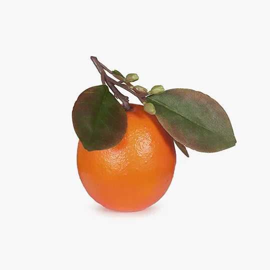 Fruit Orange WITH LEAF 8cml