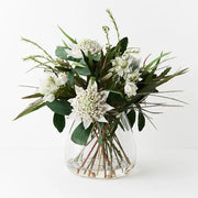 Waratah Mix in Vase White 48cmh – thumbnail