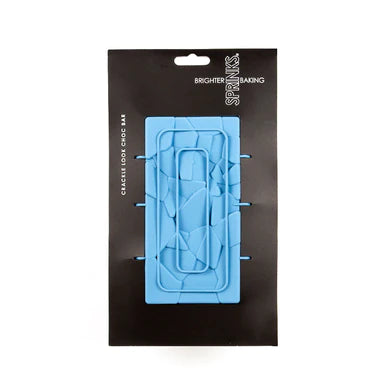 Chocolate Mould Crackle Look Chocolate Bar Sprinks Silicone