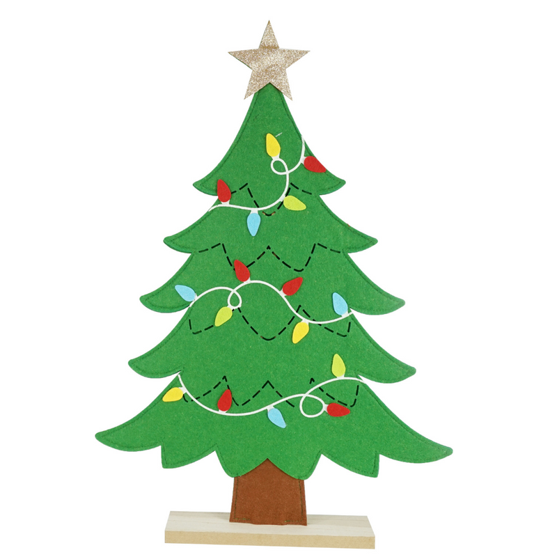 Ronis Felt Tree Table Decoration 55cm