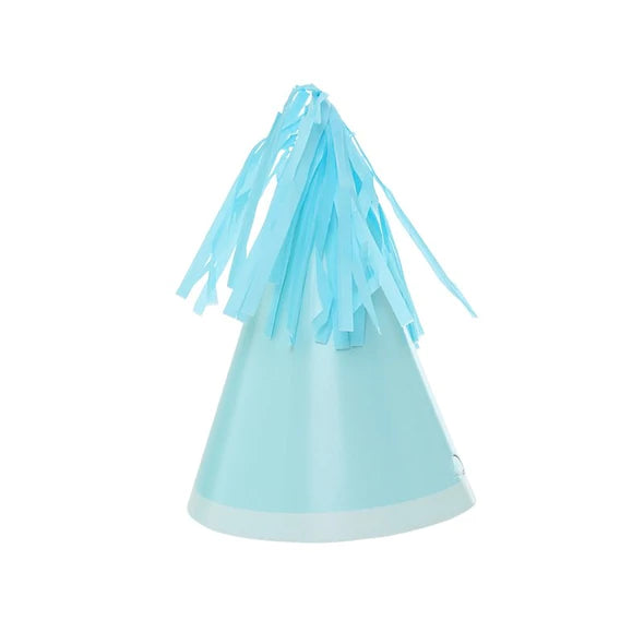 PARTY HATS™ FS Party Hat with Tassel Topper Pastel Blue (10pk)