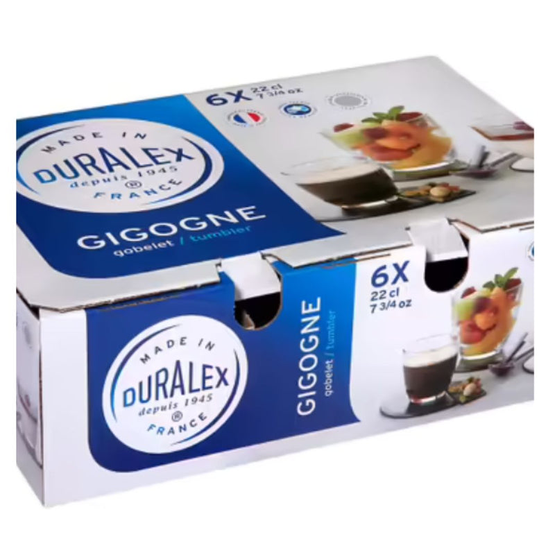 Gigogne Clear Tumbler 220ml Set of 6