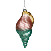 Glass Hanging Shell 14cm – thumbnail