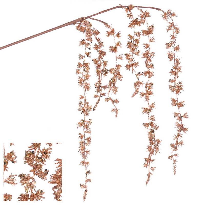 Ronis Glitter Hanging Pick 65cm Copper Brass