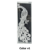 Glitter Peacock Decor 26cm