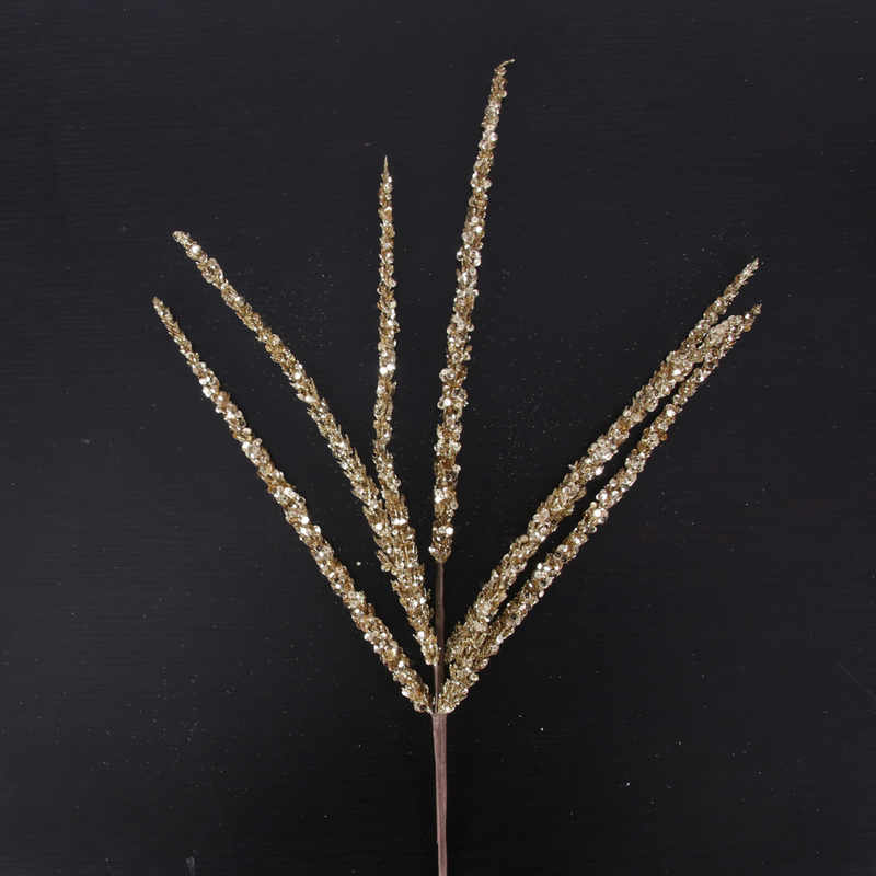 Gold Sequined Stem 75cm