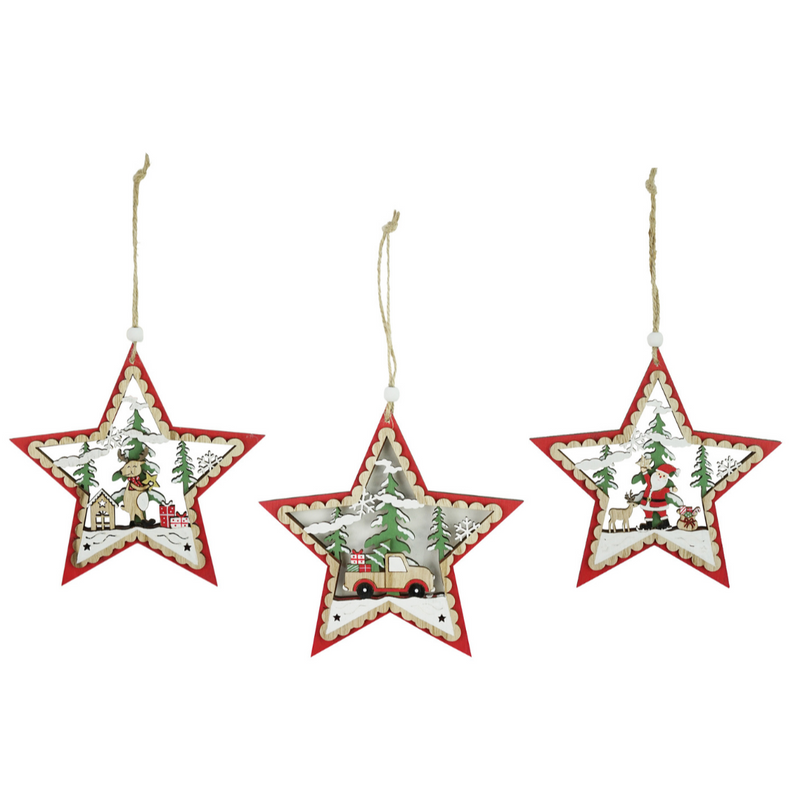 Hanging Decor Die-Cut Star