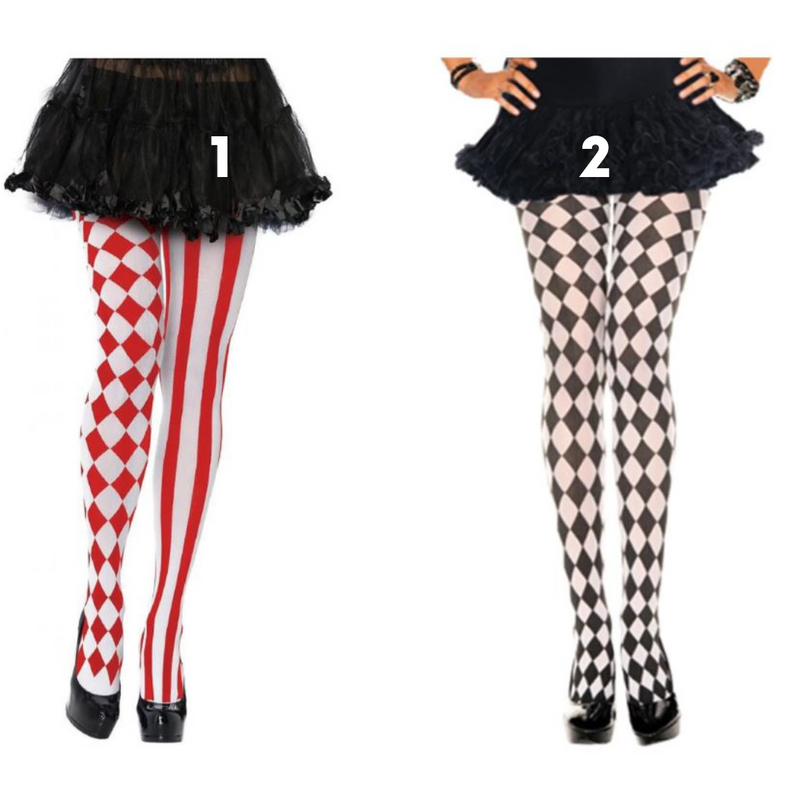RONIS Harlequin Stockings Adults