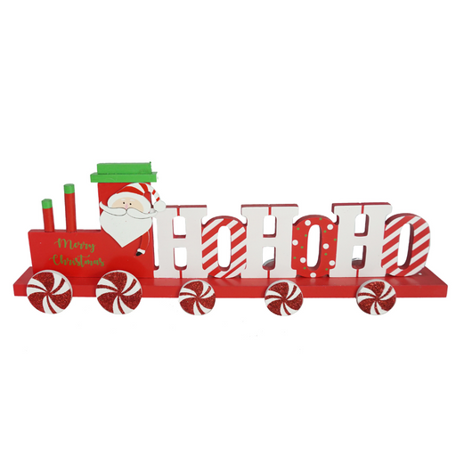 Hohoho Train Table Decor