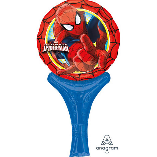 12 Spiderman Inflate-A-Fun