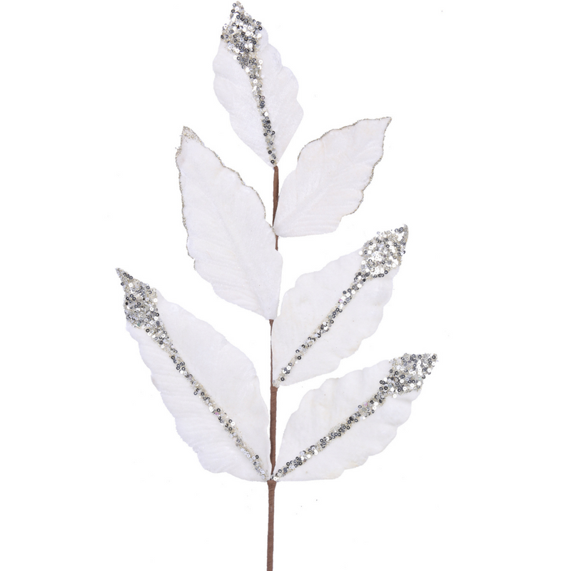 Ronis Ivory Glitter Stem 70cm