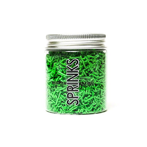 Jimmies 1Mm Green 60G - By Sprinks
