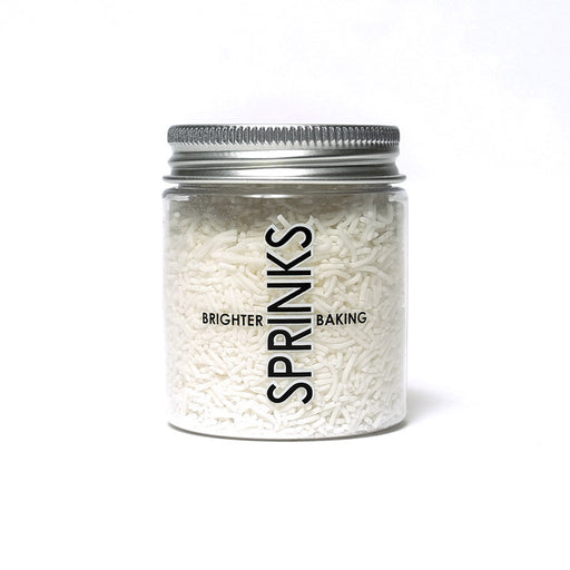 Jimmies 1Mm White 60G - By Sprinks