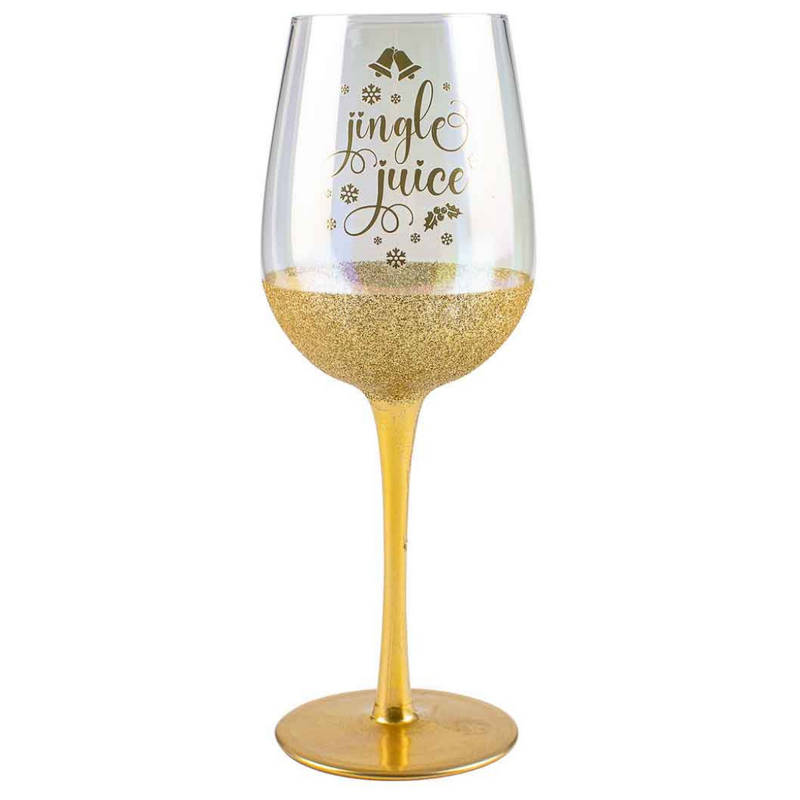 Jingle Juice Wine Glass 430ml
