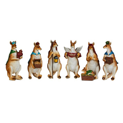 Ronis Kangaroo Nativity Scene 17cm