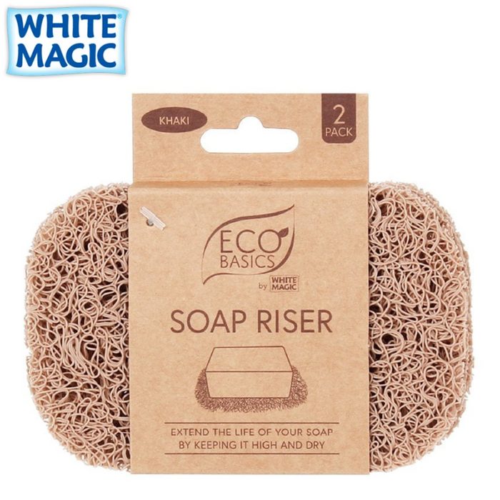 Eco Basics Soap Riser Khaki White Magic