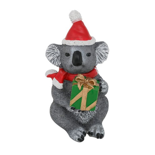 Koala Present Christmas Figure 13cm