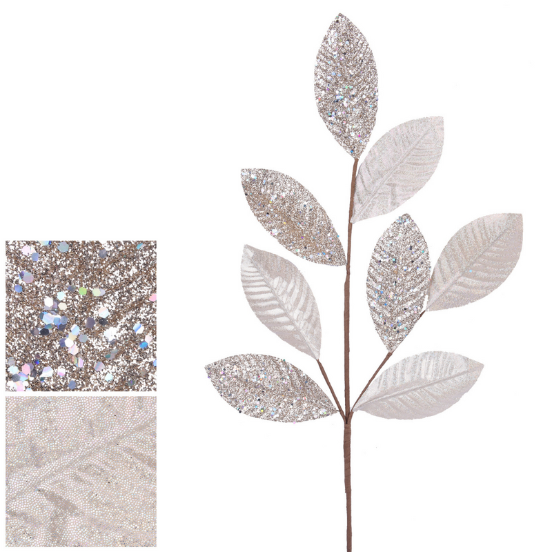 Ronis Leaf Stem 75cm Champagne