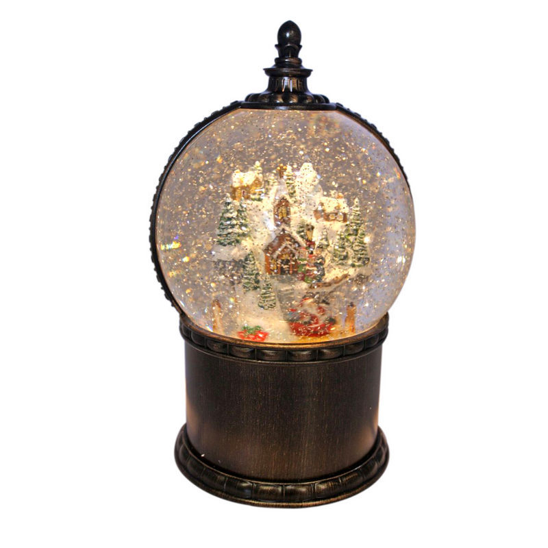 Ronis LED Globe Santa Sleigh with Motion