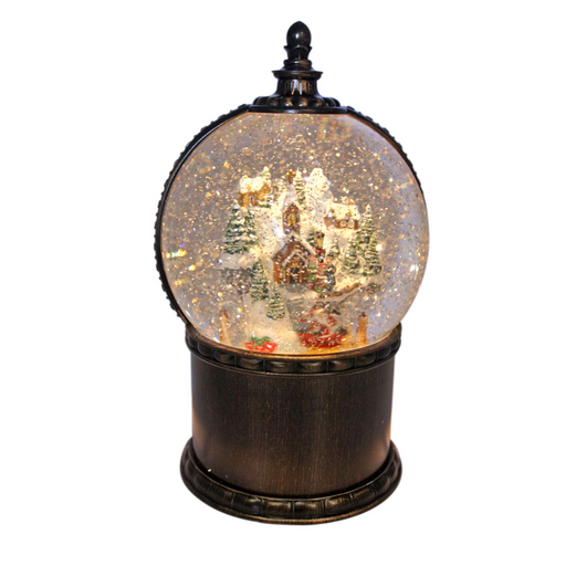 Ronis LED Globe Santa Sleigh with Motion