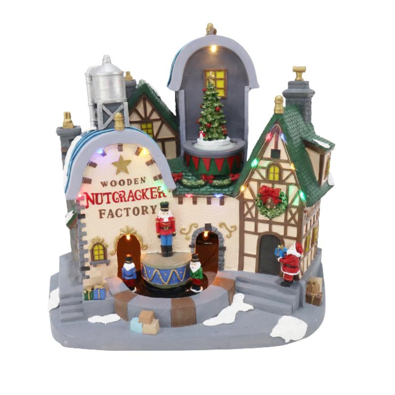 LED MUSICAL NUTCRACKER FACTORY FLASH