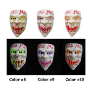 RONIS Light Up Horror Kiss Me Mask