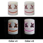 Light Up Marshmellow Face Mask