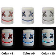 Light Up Marshmellow Face Mask