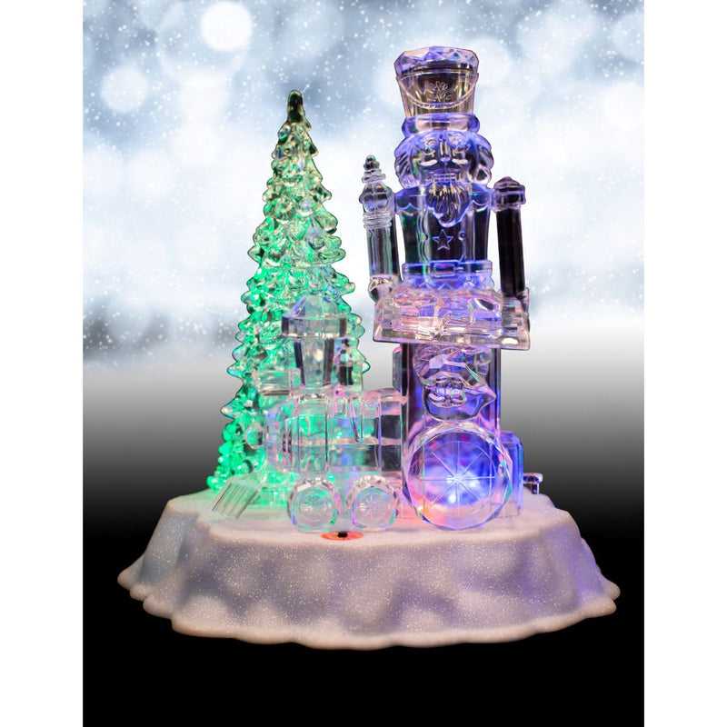RONIS LIGHT UP MUSICAL NUTCRACKER SCENE 24CM
