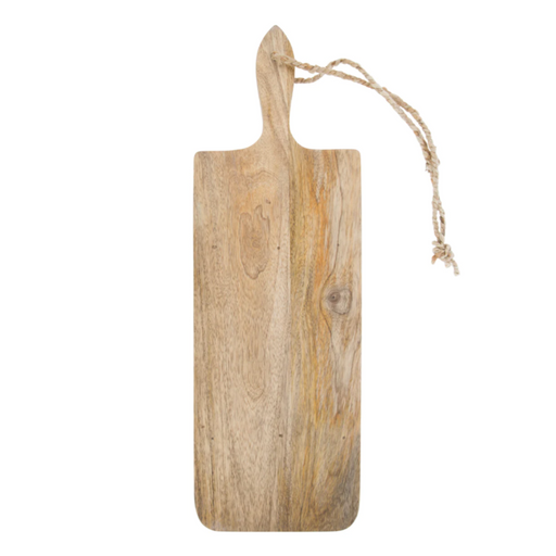 Long Rectangular Mango Wood Serving Board Large Natural 90x22x2cm
