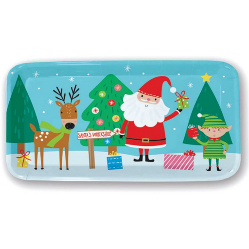 Melamine Christmas Kids Tray Small