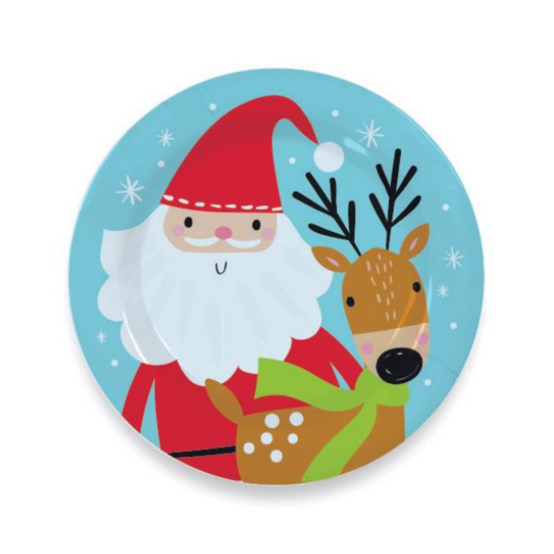 Melamine Plate Christmas Kids