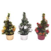 Ronis Mini Christmas Tree Decorated 22cm