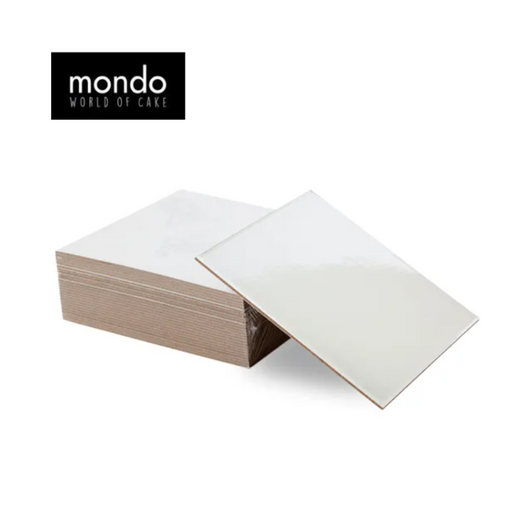 MONDO CAKE BOARD SQUARE 12IN 25PK