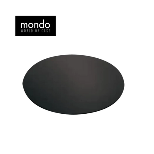 Mondo Cake Board Round Black 15in
