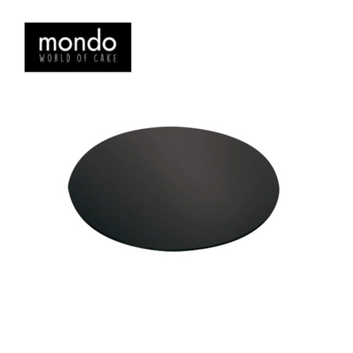 Mondo Cake Board Round Black 6in