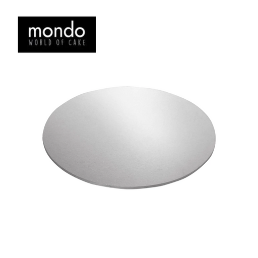 Mondo Cake Board Round Silver Foil 16in