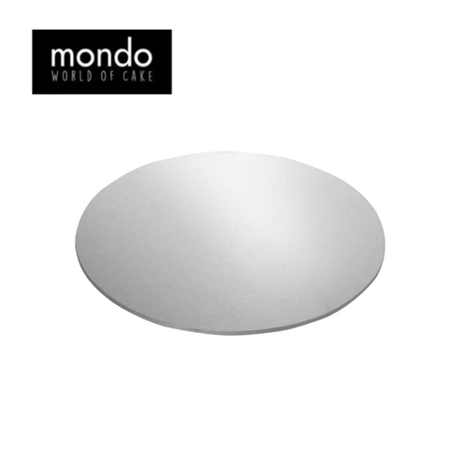 Mondo Cake Board Round Silver Foil 18in
