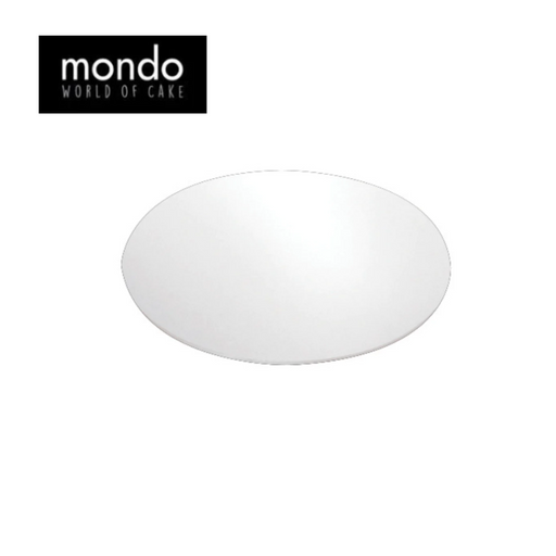 Mondo Cake Board Round White 6in