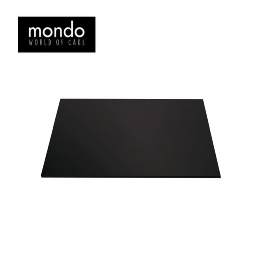 Mondo Cake Board Square Black 14in