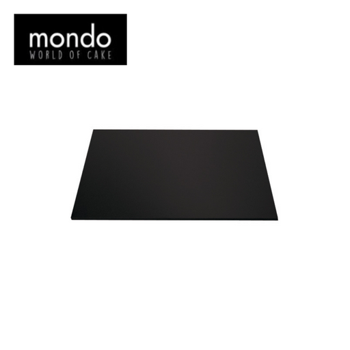 Mondo Cake Board Square Black 9inch