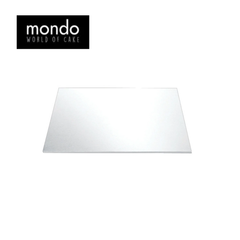 Mondo Cake Board Square White 6in