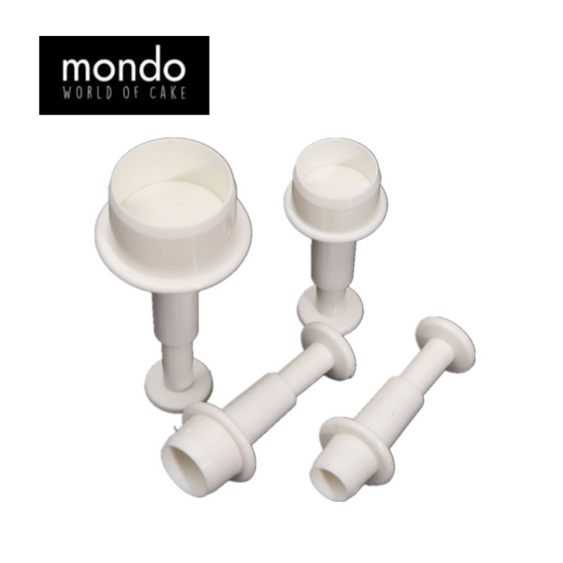 Mondo Round Plunger Cutter Set 4 Piece