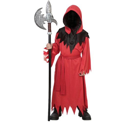 RONIS MONK WITH RED ROBE AND HOOD BOYS COSTUME