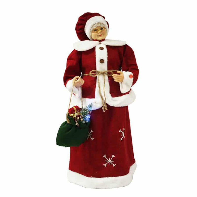 RONIS MRS CLAUSE MUSICAL LED 80CM
