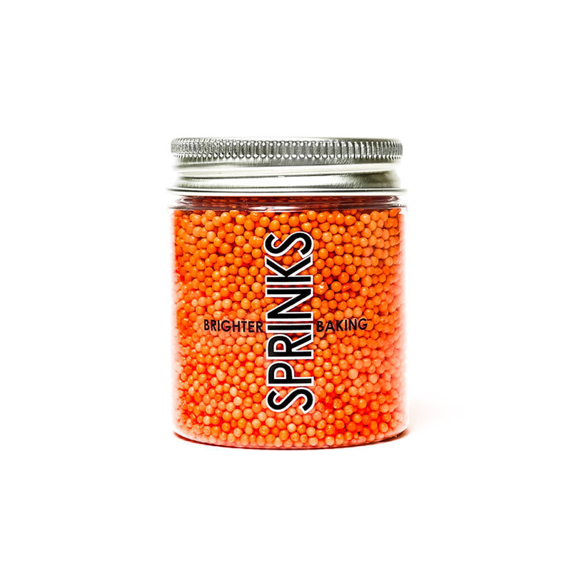 Nonpareils Orange 85G - By Sprinks