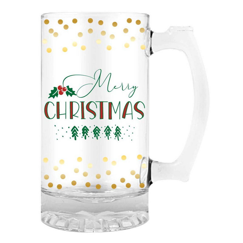 Novelty Christmas Stein Merry Christmas 18cm