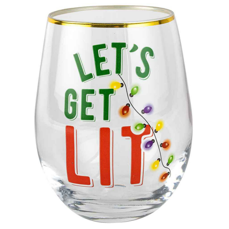 Novelty Christmas Stemless 600ml